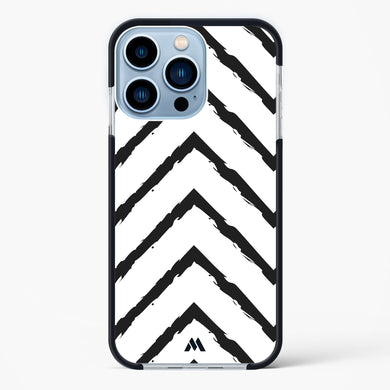 Calligraphic Zig Zags Impact Drop Protection Case (Apple)