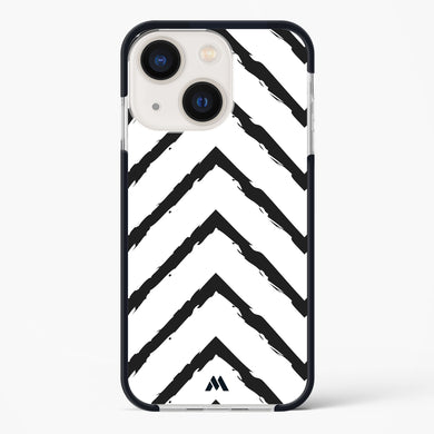 Calligraphic Zig Zags Impact Drop Protection Case (Apple)