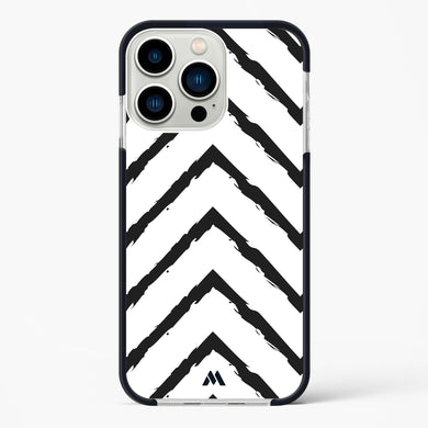 Calligraphic Zig Zags Impact Drop Protection Case (Apple)