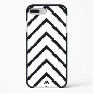 Calligraphic Zig Zags Impact Drop Protection Case (Apple)