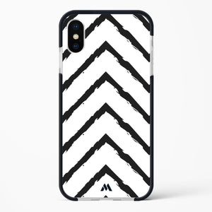 Calligraphic Zig Zags Impact Drop Protection Case (Apple)