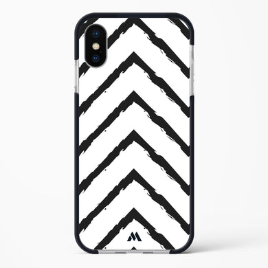 Calligraphic Zig Zags Impact Drop Protection Case (Apple)