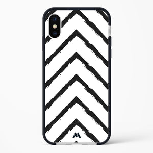 Calligraphic Zig Zags Impact Drop Protection Case (Apple)