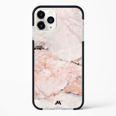White Rose Marble Impact Drop Protection Case (Apple)