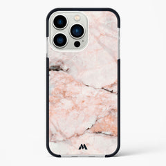 White Rose Marble Impact Drop Protection Case (Apple)