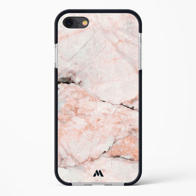 White Rose Marble Impact Drop Protection Case (Apple)