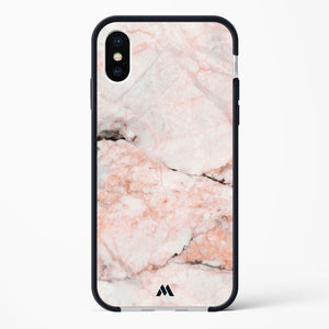 White Rose Marble Impact Drop Protection Case (Apple)
