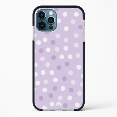 Polka Dots in Violet Impact Drop Protection Case (Apple)