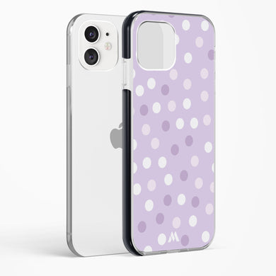 Polka Dots in Violet Impact Drop Protection Case (Apple)