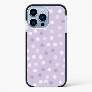 Polka Dots in Violet Impact Drop Protection Case (Apple)