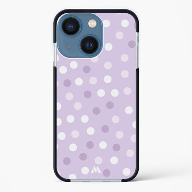 Polka Dots in Violet Impact Drop Protection Case (Apple)