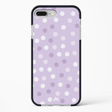 Polka Dots in Violet Impact Drop Protection Case (Apple)