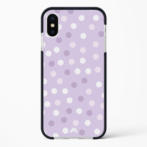 Polka Dots in Violet Impact Drop Protection Case (Apple)