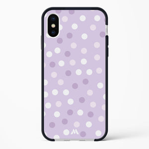 Polka Dots in Violet Impact Drop Protection Case (Apple)