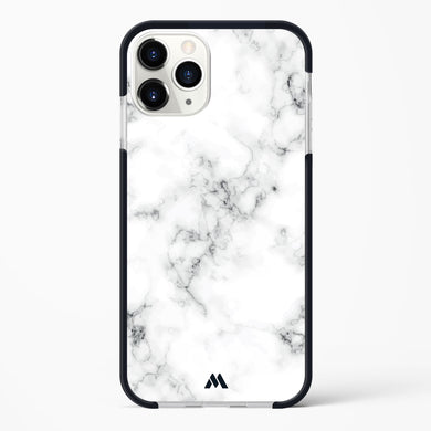Bleached Bone Marble Impact Drop Protection Case (Apple)