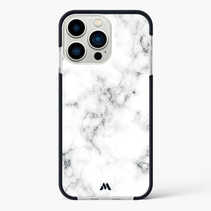 Bleached Bone Marble Impact Drop Protection Case (Apple)