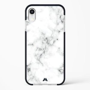 Bleached Bone Marble Impact Drop Protection Case (Apple)