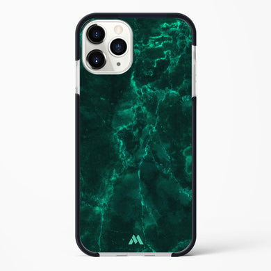 Olive Riddle Marble Impact Drop Protection Case (Apple)