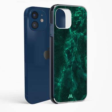 Olive Riddle Marble Impact Drop Protection Case (Apple)