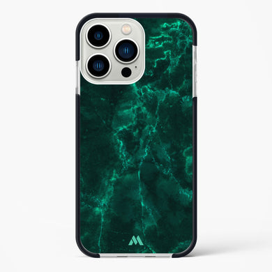 Olive Riddle Marble Impact Drop Protection Case (Apple)