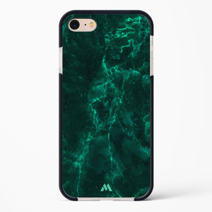 Olive Riddle Marble Impact Drop Protection Case (Apple)