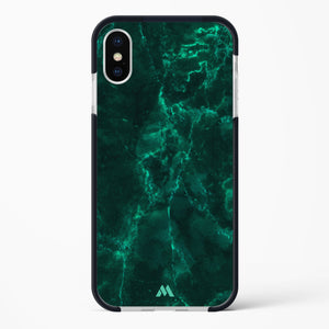 Olive Riddle Marble Impact Drop Protection Case (Apple)