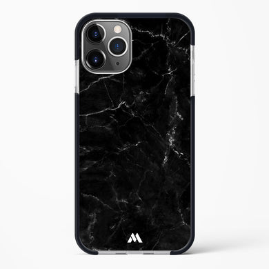 Marquina Black Marble Impact Drop Protection Case (Apple)