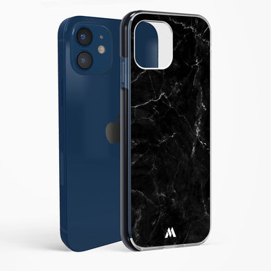 Marquina Black Marble Impact Drop Protection Case (Apple)