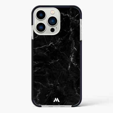 Marquina Black Marble Impact Drop Protection Case (Apple)