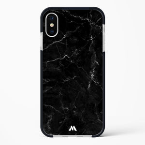 Marquina Black Marble Impact Drop Protection Case (Apple)
