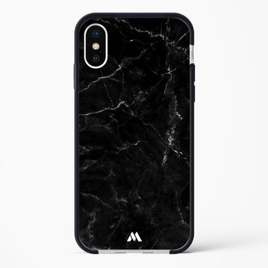 Marquina Black Marble Impact Drop Protection Case (Apple)
