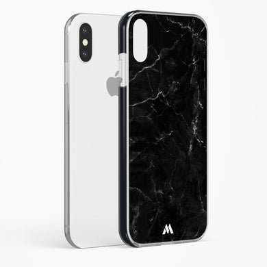 Marquina Black Marble Impact Drop Protection Case (Apple)