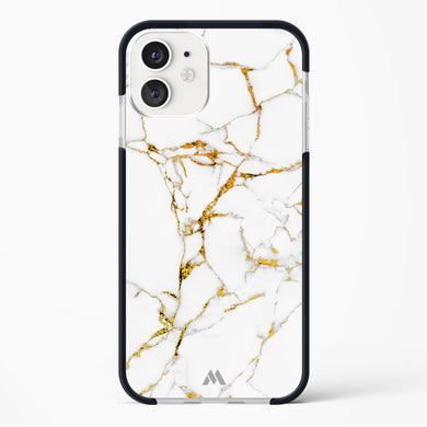 Calacatta White Marble Impact Drop Protection Case (Apple)
