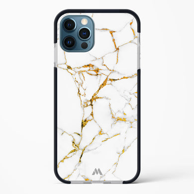 Calacatta White Marble Impact Drop Protection Case (Apple)