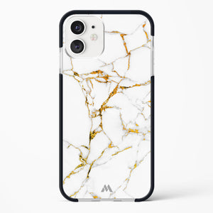 Calacatta White Marble Impact Drop Protection Case (Apple)