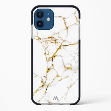 Calacatta White Marble Impact Drop Protection Case (Apple)