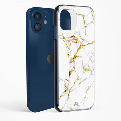 Calacatta White Marble Impact Drop Protection Case (Apple)
