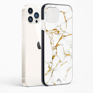 Calacatta White Marble Impact Drop Protection Case (Apple)
