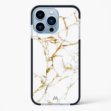 Calacatta White Marble Impact Drop Protection Case (Apple)