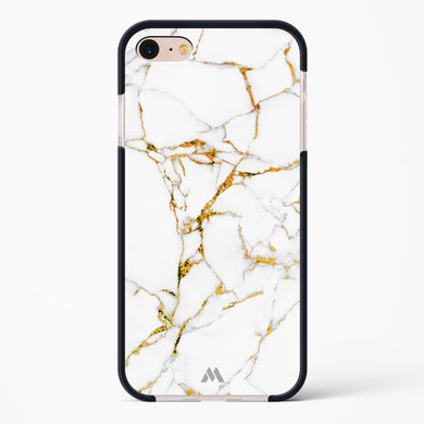 Calacatta White Marble Impact Drop Protection Case (Apple)