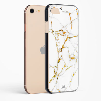Calacatta White Marble Impact Drop Protection Case (Apple)