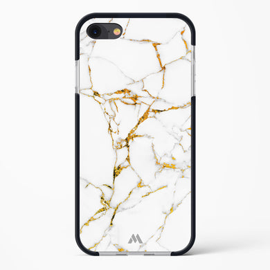 Calacatta White Marble Impact Drop Protection Case (Apple)