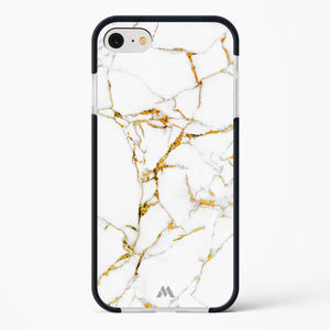 Calacatta White Marble Impact Drop Protection Case (Apple)