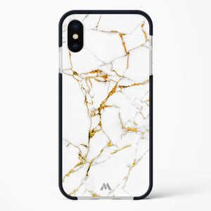 Calacatta White Marble Impact Drop Protection Case (Apple)