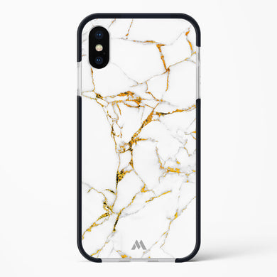 Calacatta White Marble Impact Drop Protection Case (Apple)