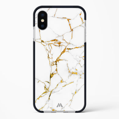 Calacatta White Marble Impact Drop Protection Case (Apple)