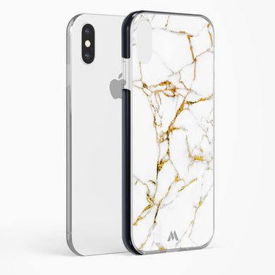 Calacatta White Marble Impact Drop Protection Case (Apple)