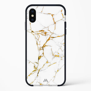 Calacatta White Marble Impact Drop Protection Case (Apple)