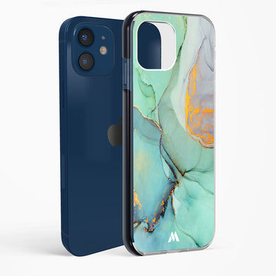 Green Shale Marble Impact Drop Protection Case (Apple)
