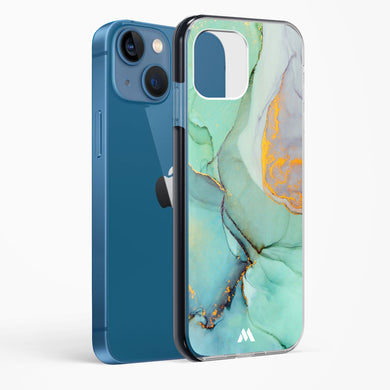 Green Shale Marble Impact Drop Protection Case (Apple)